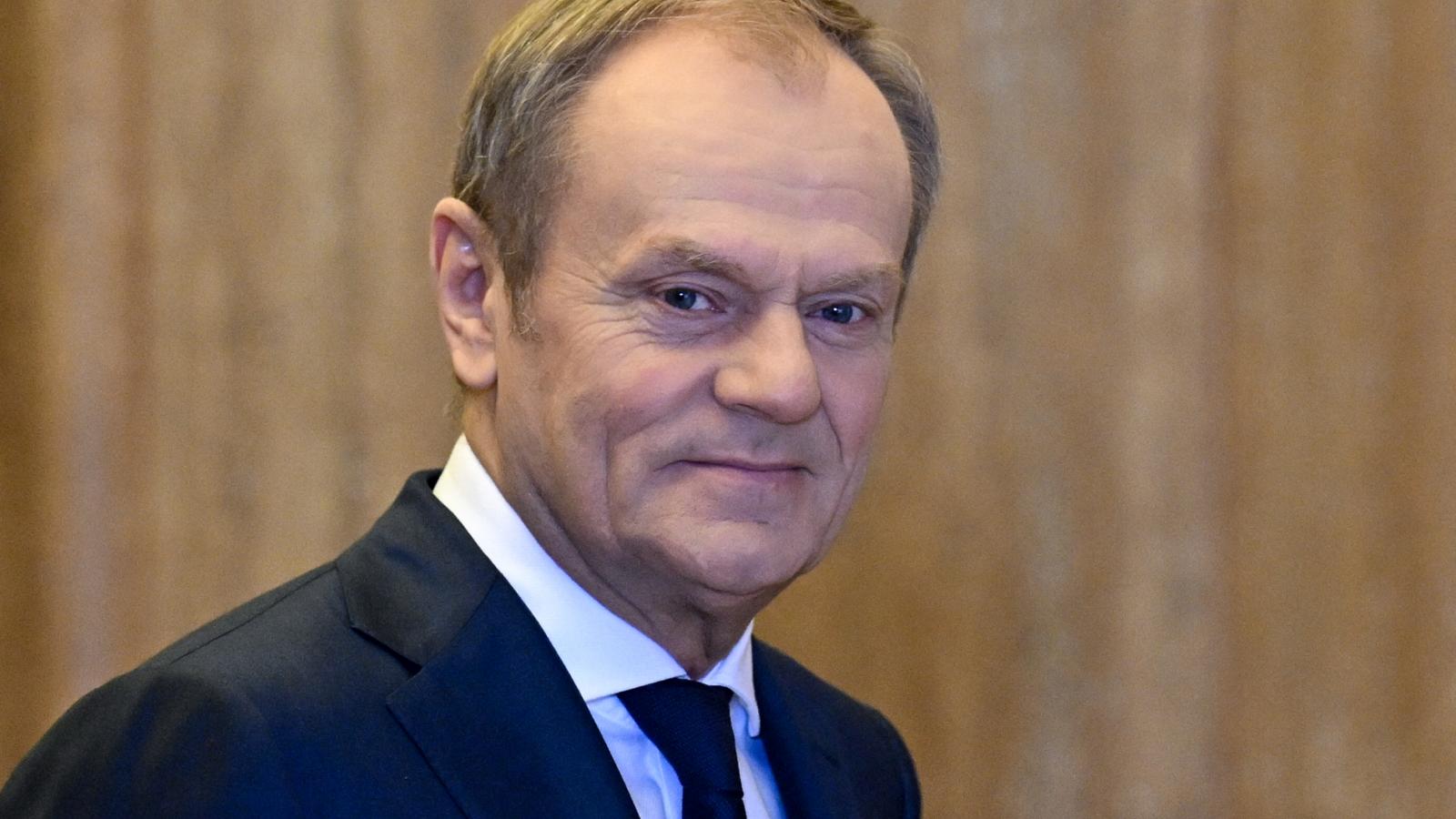 Donald Tusk lengyel miniszterelnök