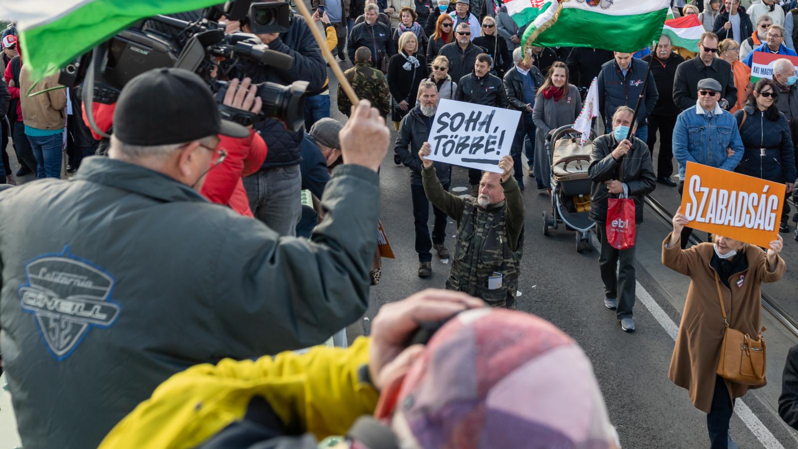 2021-ben még nemzeti ünnepen, október 23-án vonult a békemenet