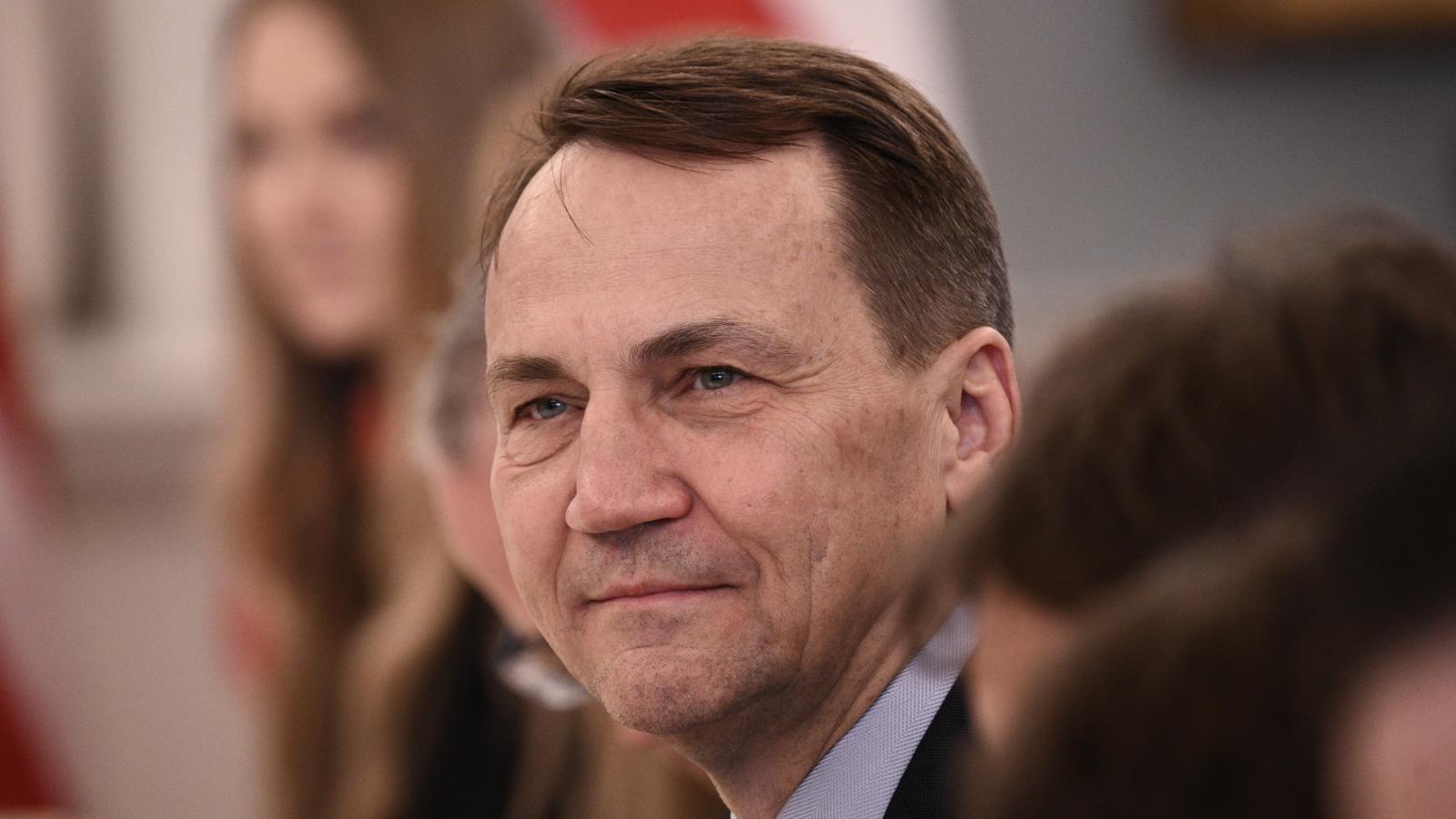 Radoslaw Sikorski lengyel külügyminiszter