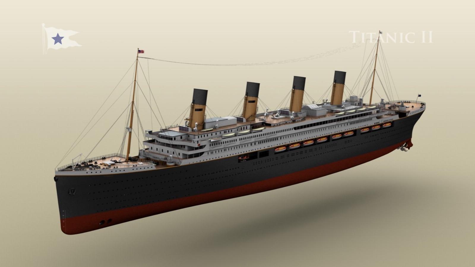 A Titanic II élethű mása lesz az 1912-ben jéghegynek ütközött luxushajónak