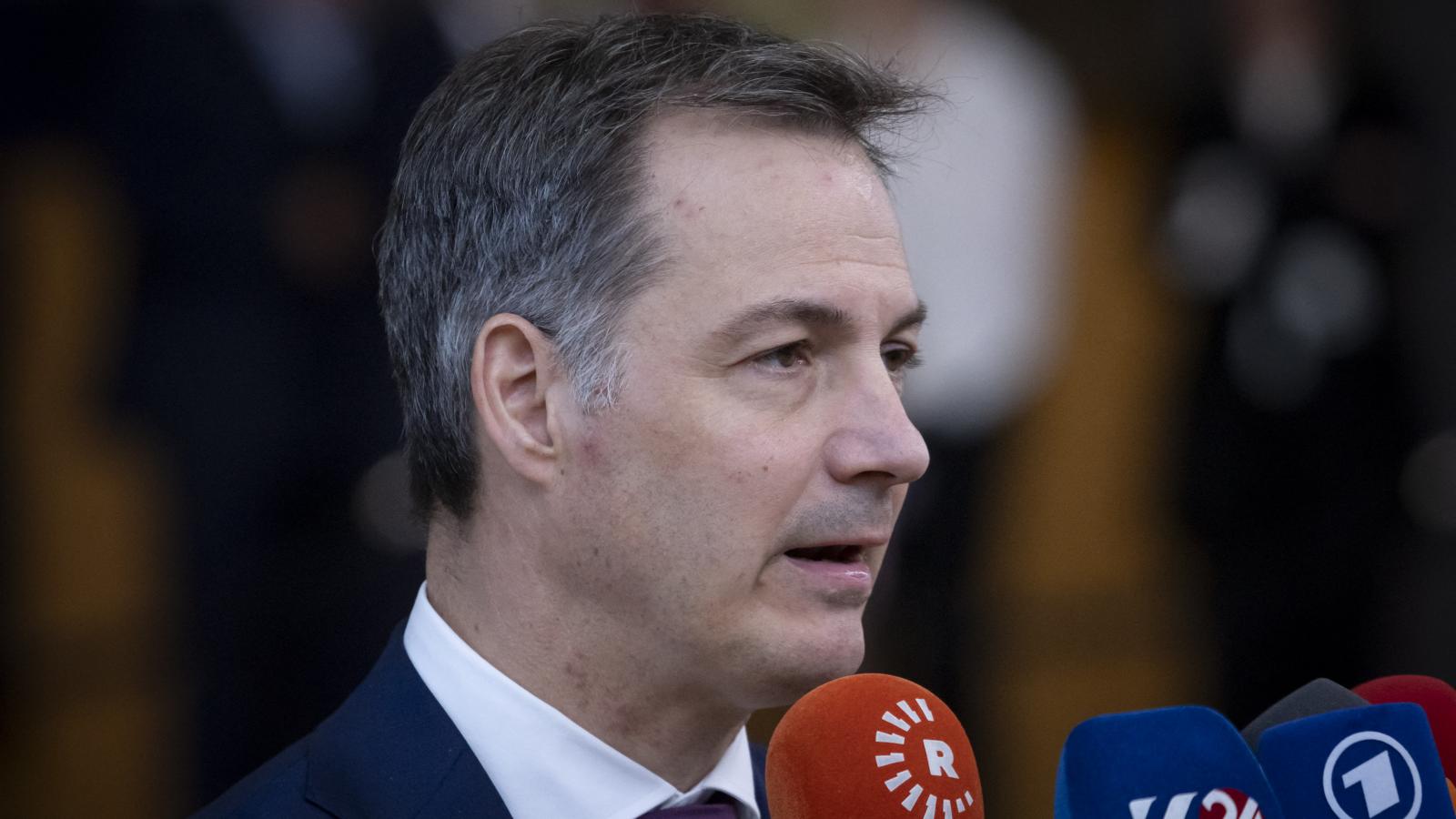 Alexander De Croo belga miniszterelnök