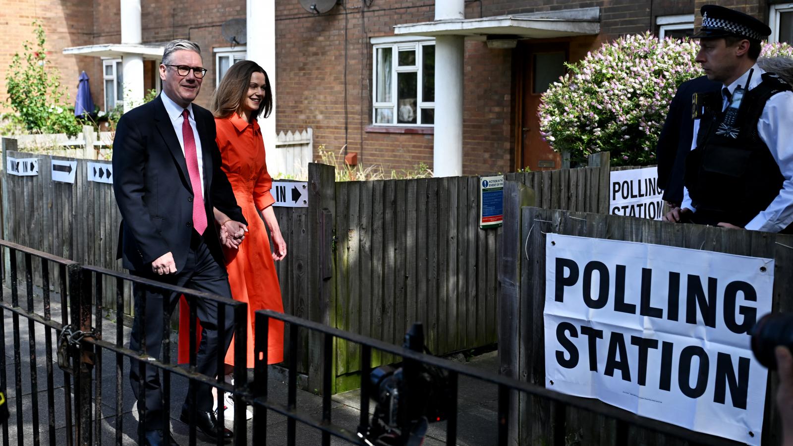 Keir Starmer és felesége Londonban szavazott