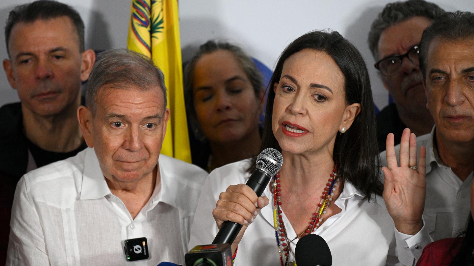 Edmundo González és María Corina Machado 