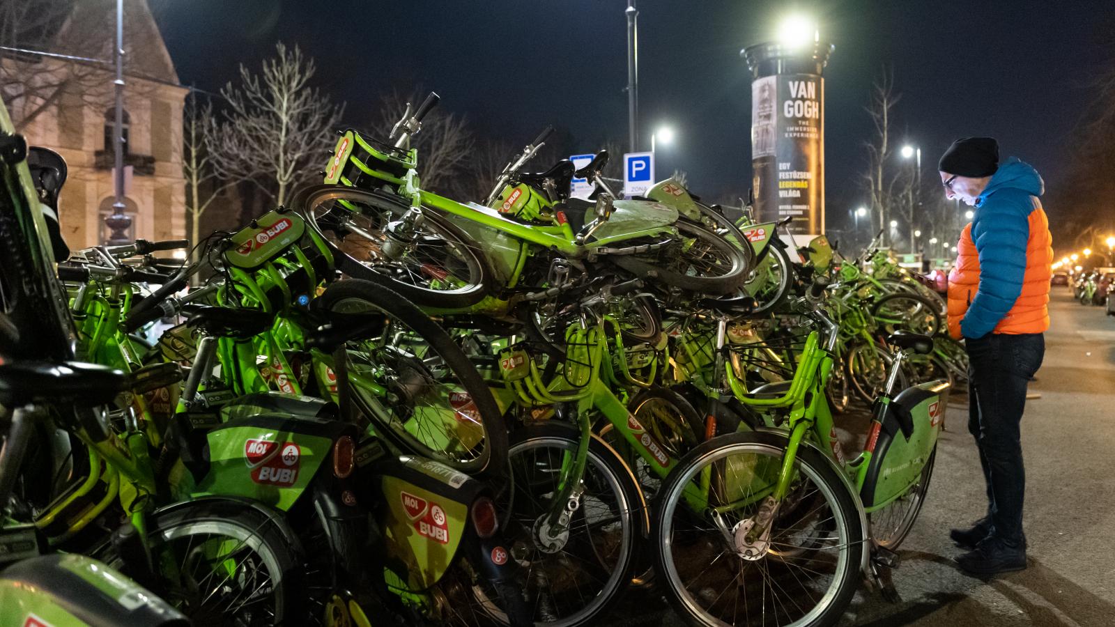 A BKK kiemelten fontosnak tartja a kötelező kerékpárparkolók számának növelését - Képünk illusztráció 