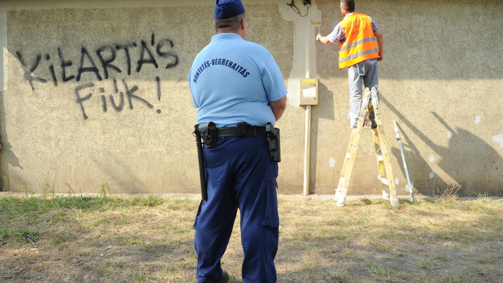 Jóvátételi munka egy büntetés-végrehajtási intézetben - Képünk illusztráció 