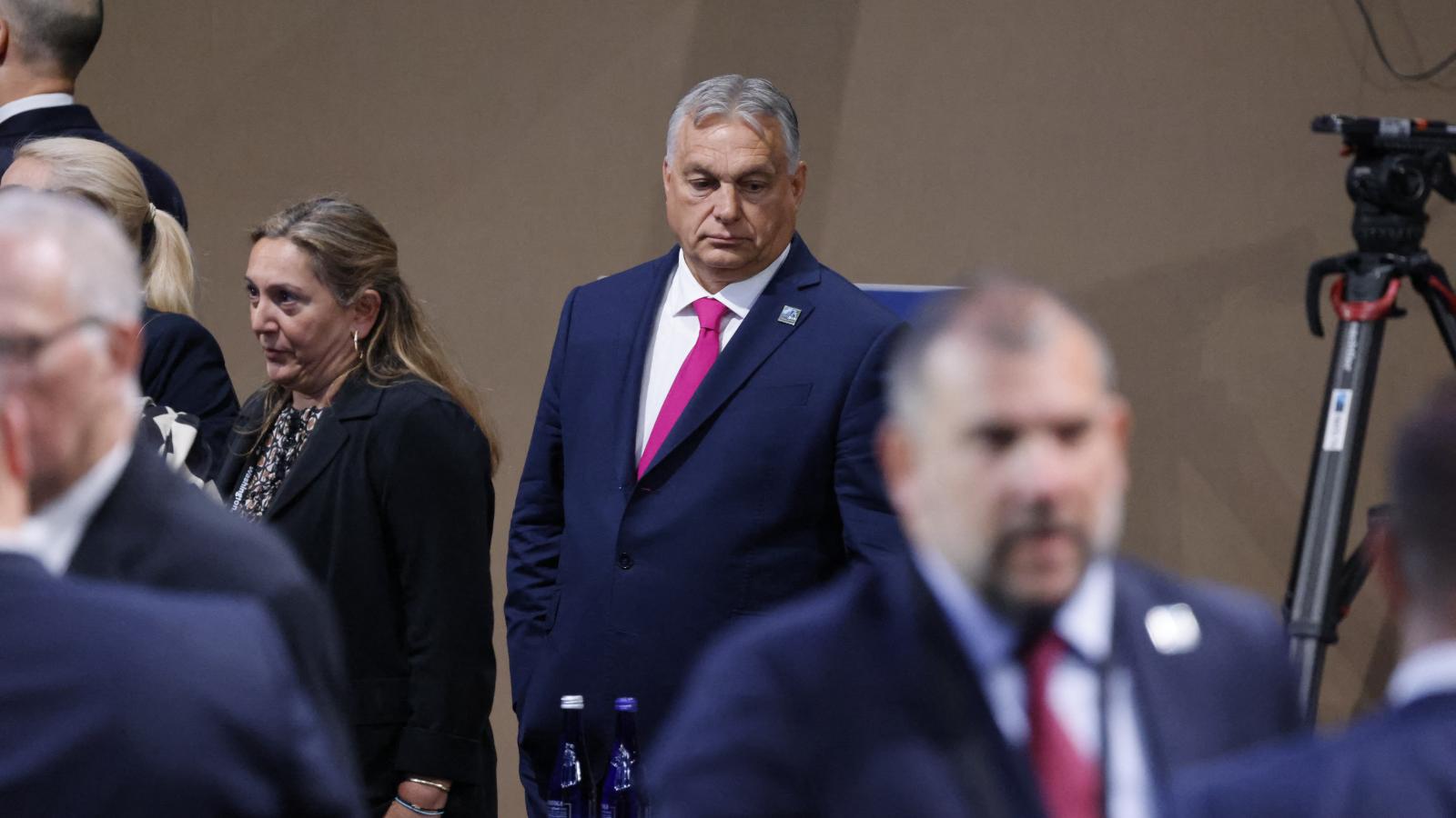 Orbán Viktor a washingtoni NATO-csúcson július 11-én 