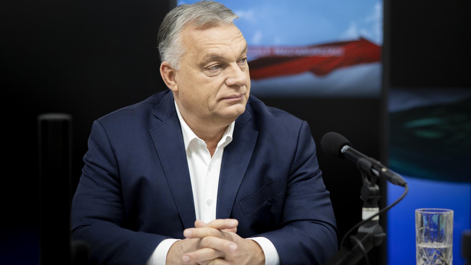 Orbán Viktor miniszterelnök interjút ad a Jó reggelt, Magyarország! című műsorban