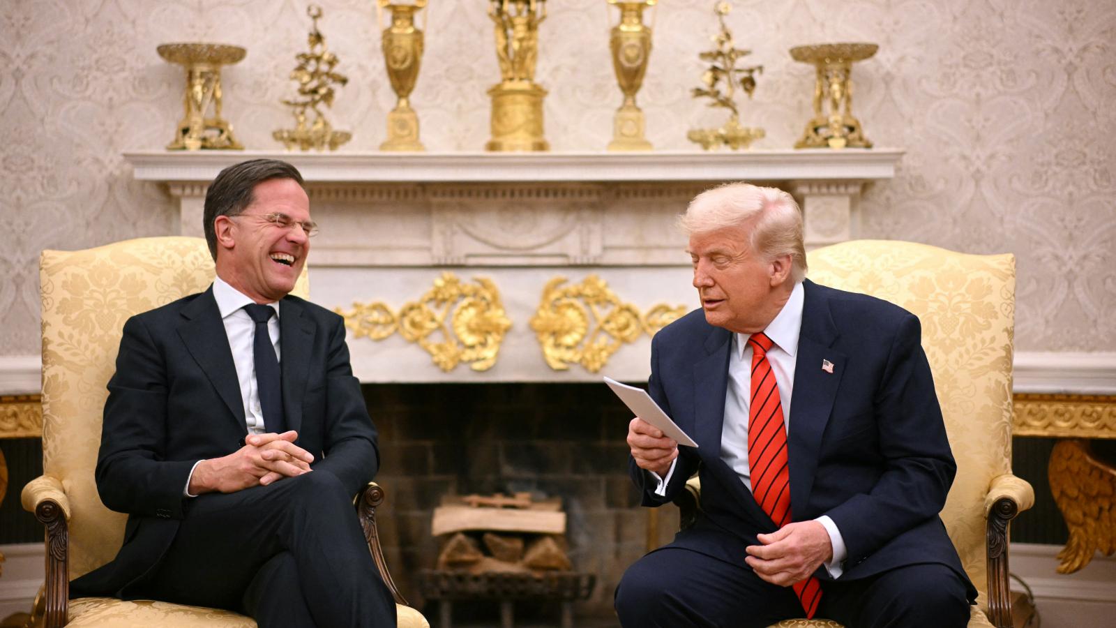 Donald Trump Mark Rutte NATO-főtitkárral tárgyalt; ezúttal nem bírált