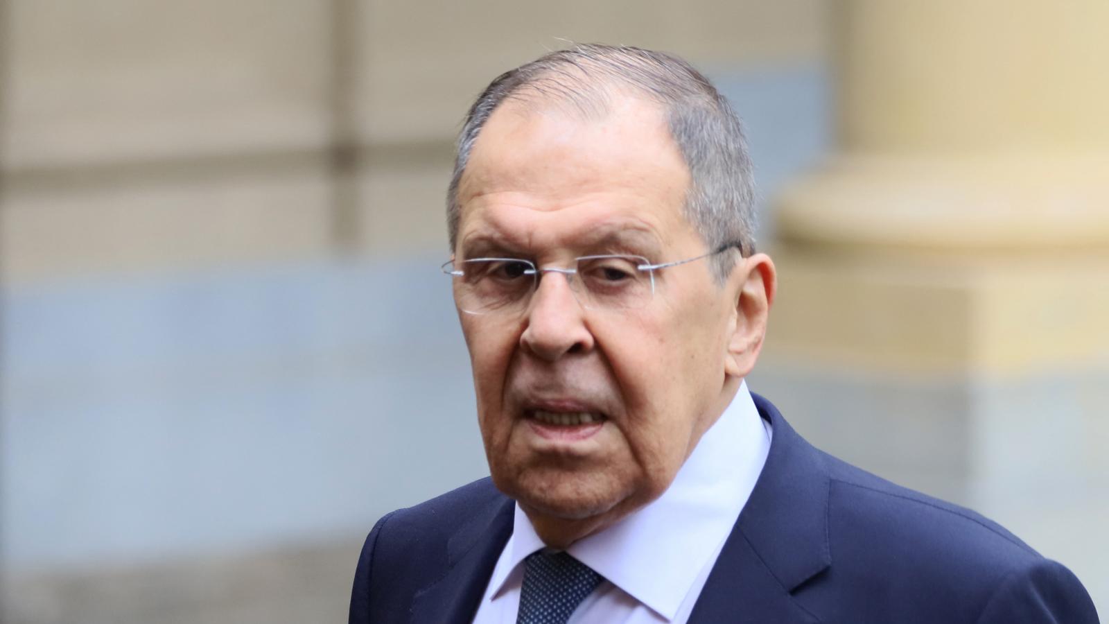 Szergej Lavrov orosz külügyminiszter