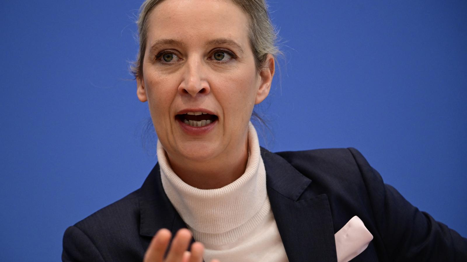 Alice Weidel, az AfD társelnöke