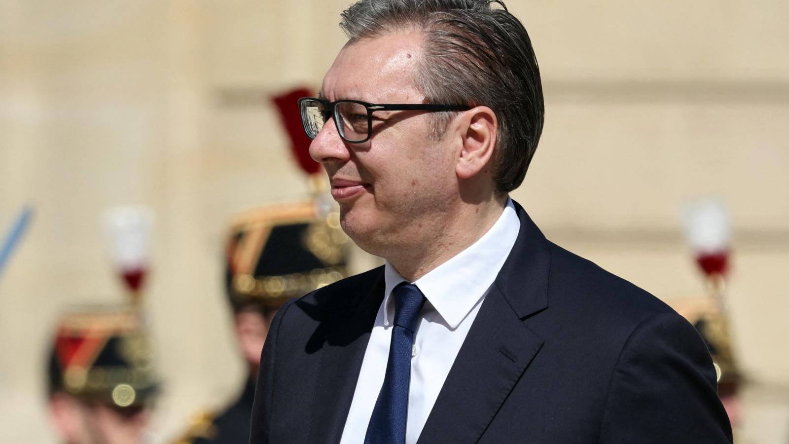 Aleksandar Vučić szerb köztársasági elnök
