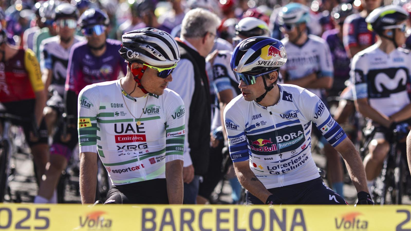 Juan Ayuso és Primoz Roglic - korábbi felvétel