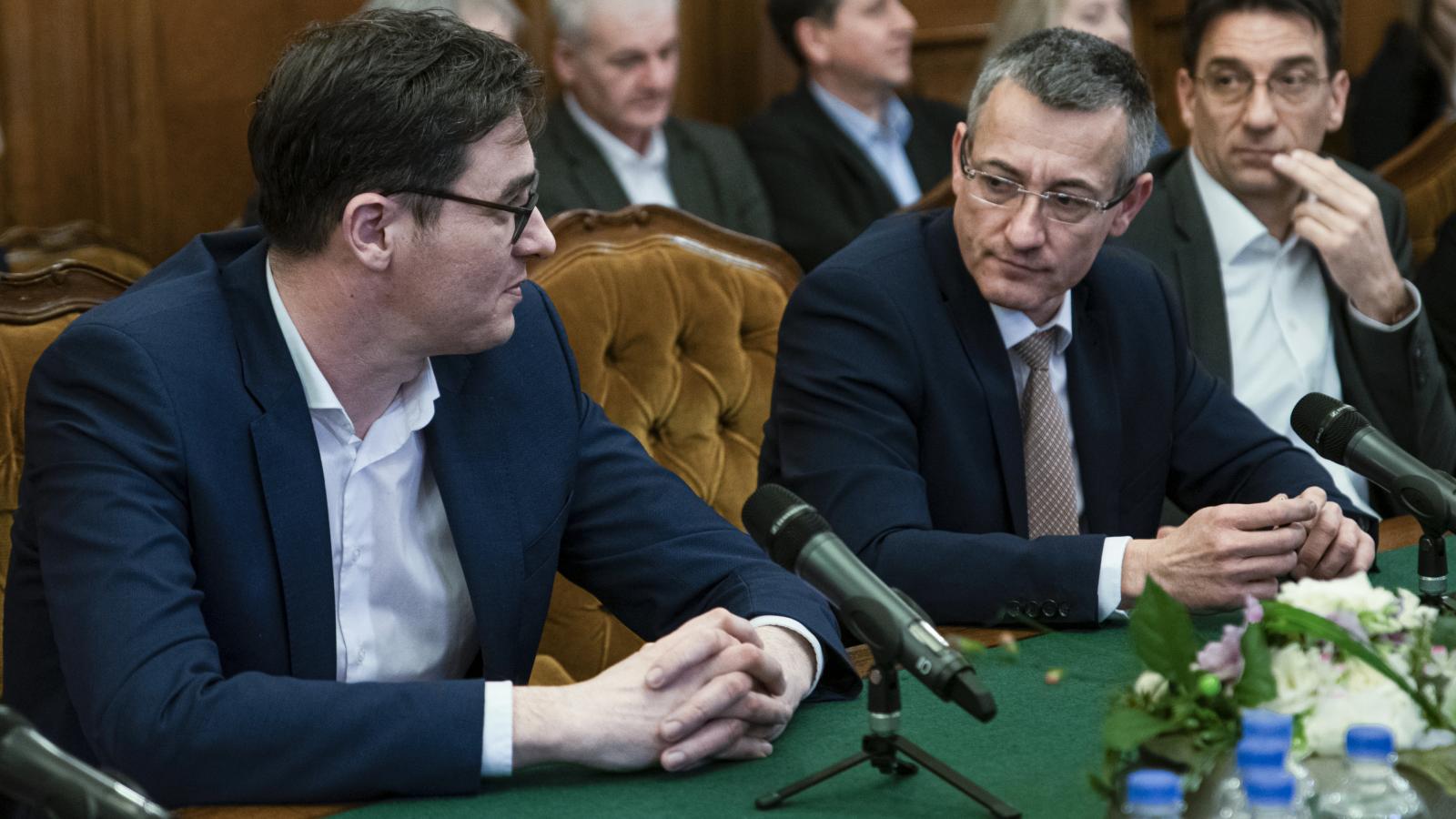 Karácsony Gergely és Bolla Tibor - korábbi felvétel