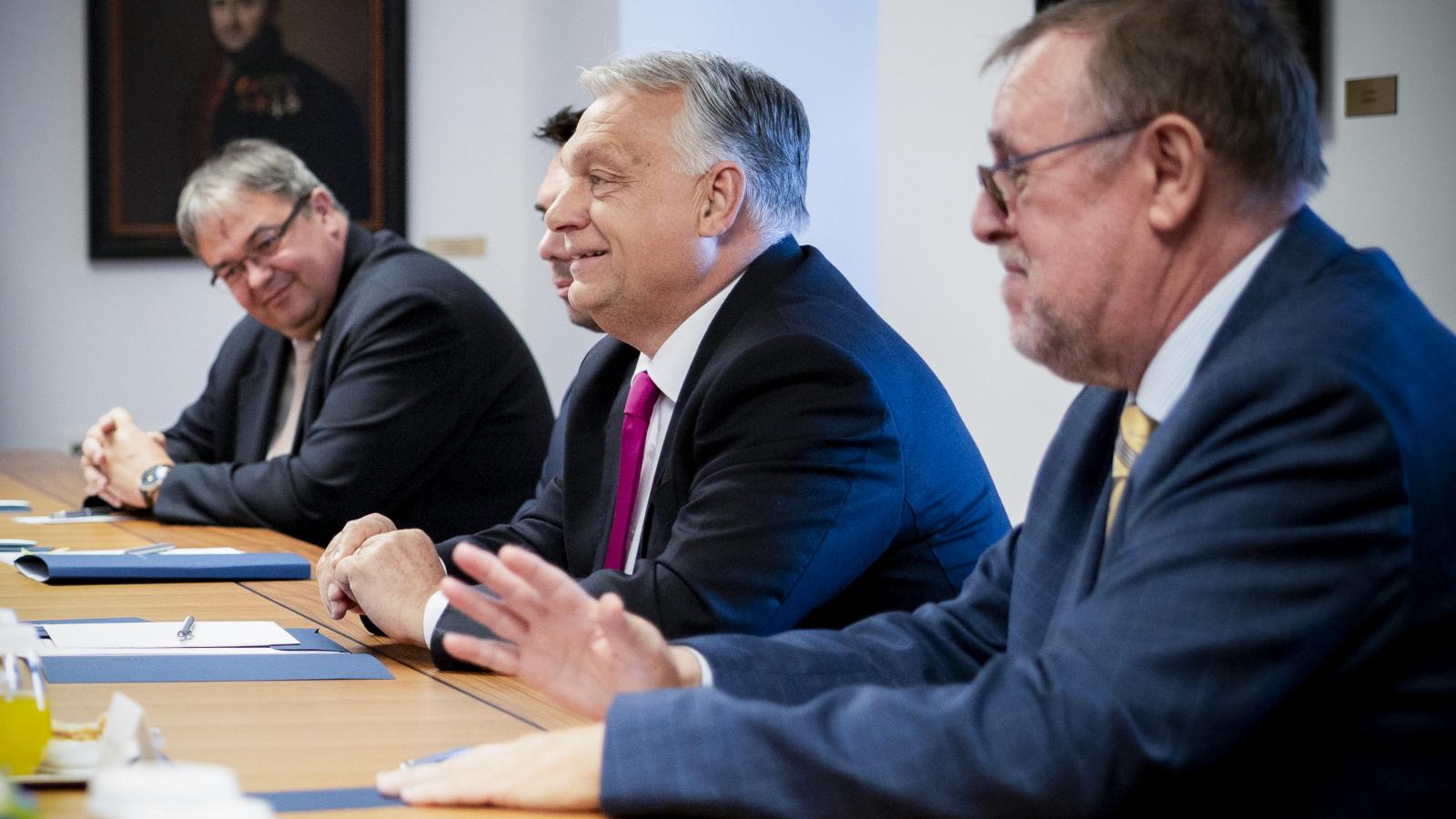 Orbán Viktor miniszterelnök 2025. május 13-án