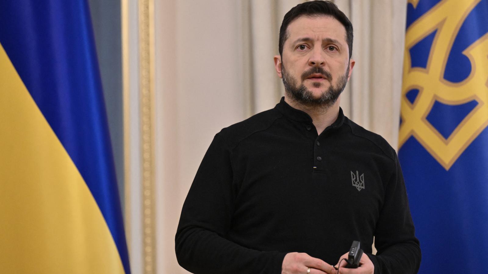 Volodimir Zelenszkij ukrán elnök
