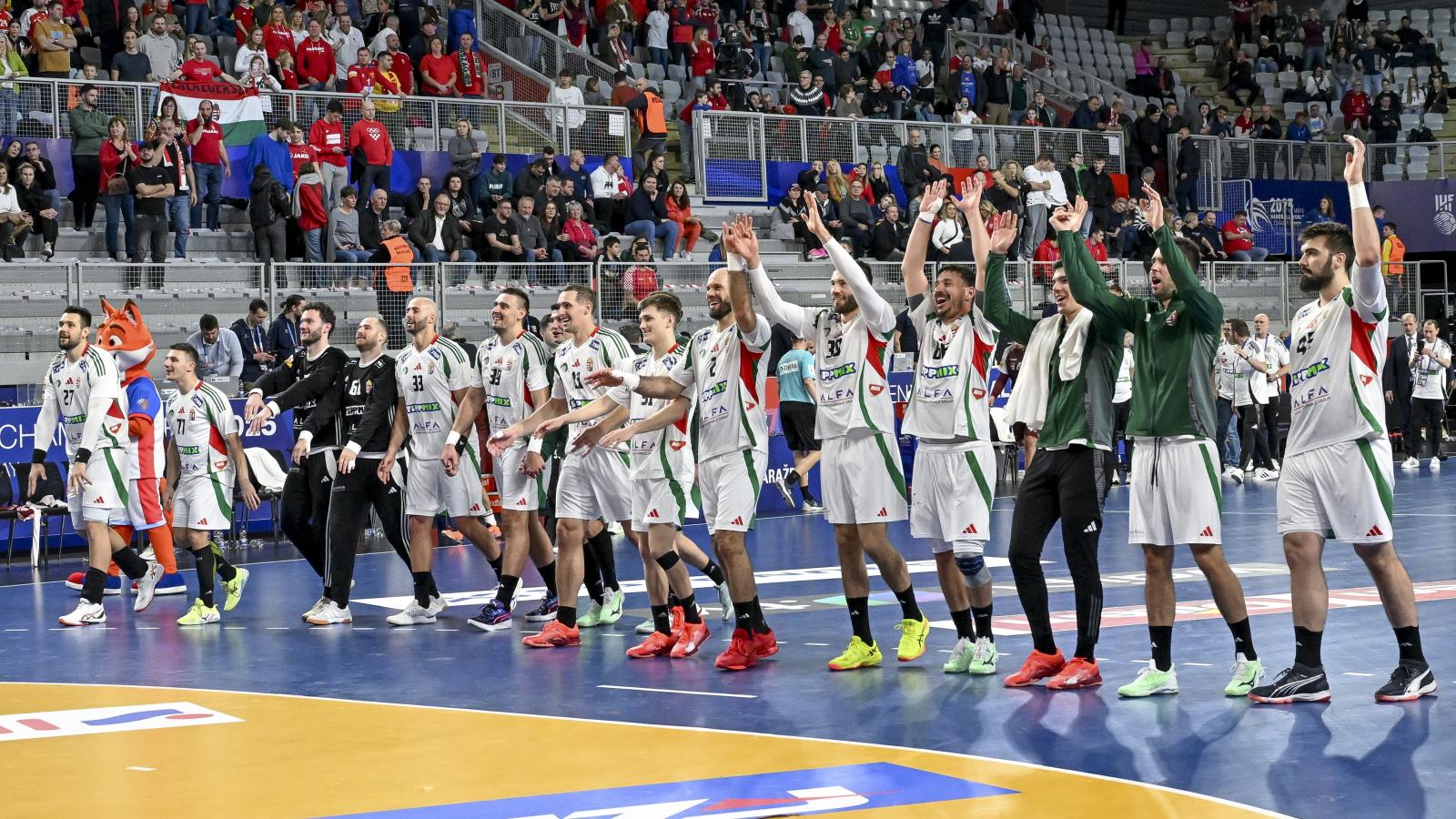 A magyar válogatott a januári világbajnokságon a negyeddöntőig jutott
