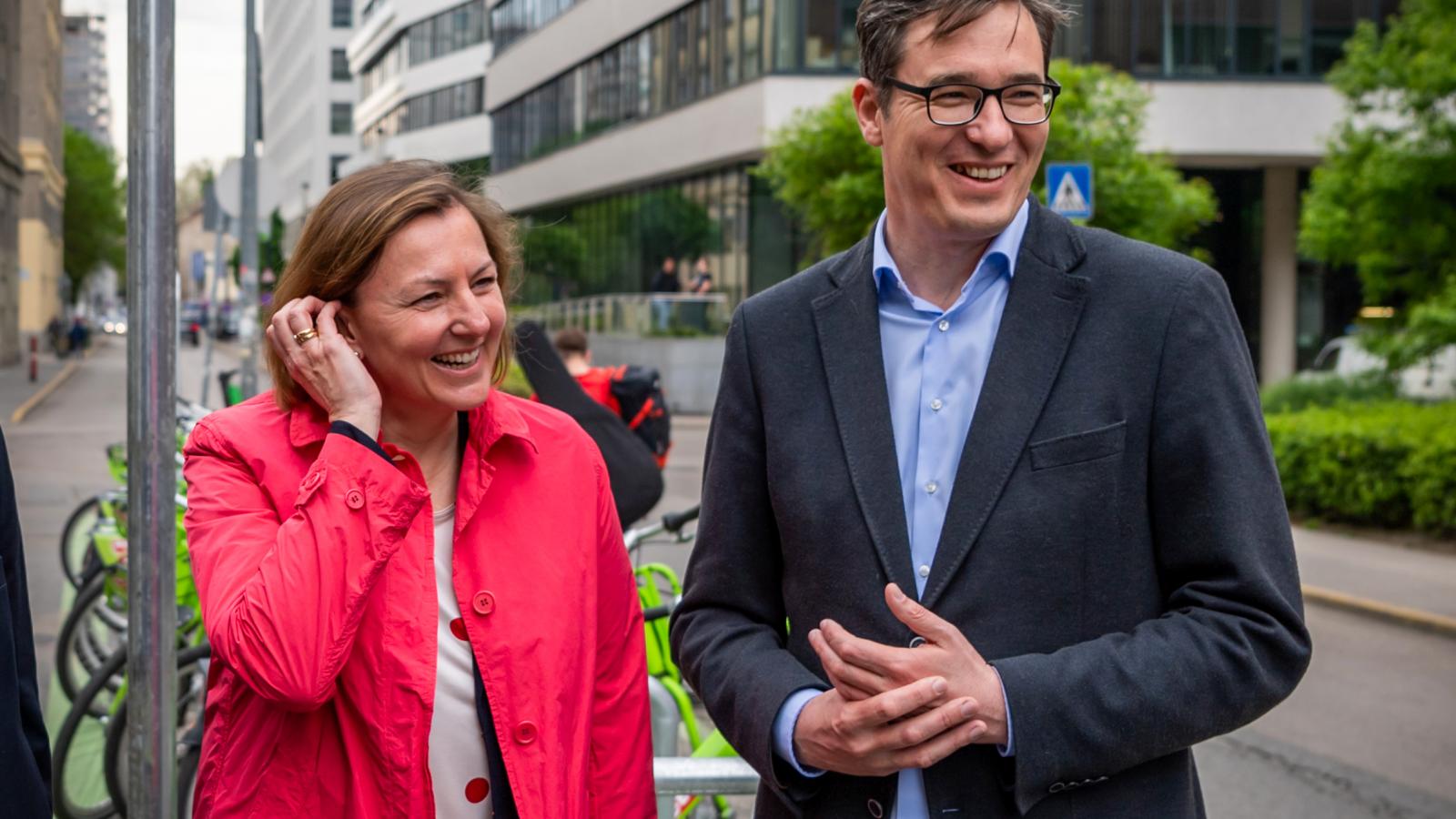 Walter Katalin és Karácsony Gergely