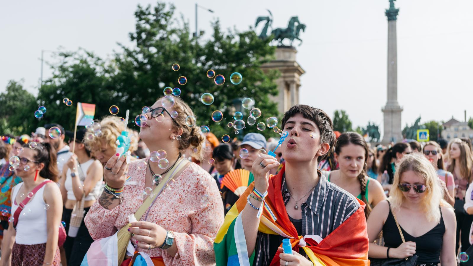 A Budapest Pride felvonulás 2024-ben