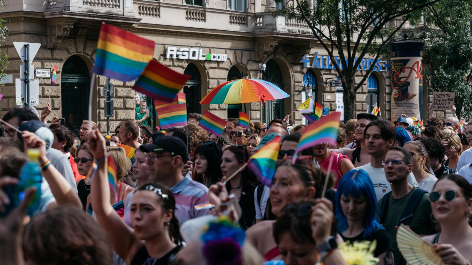  Budapest Pride felvonulás 2024-ben