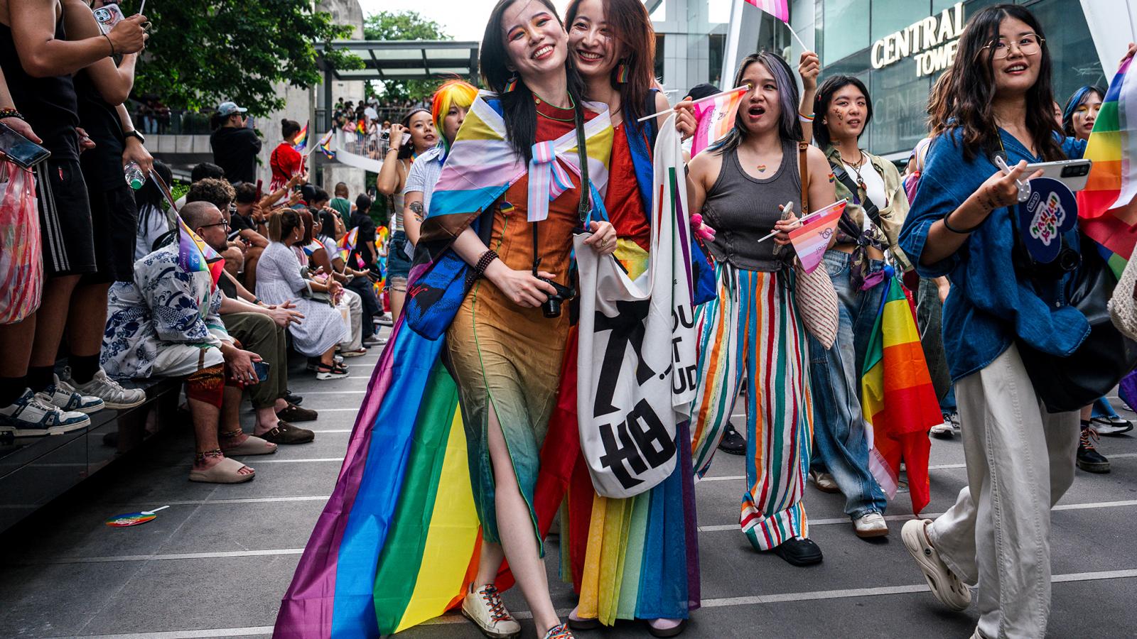 Budapesten egy korábbi Pride. 