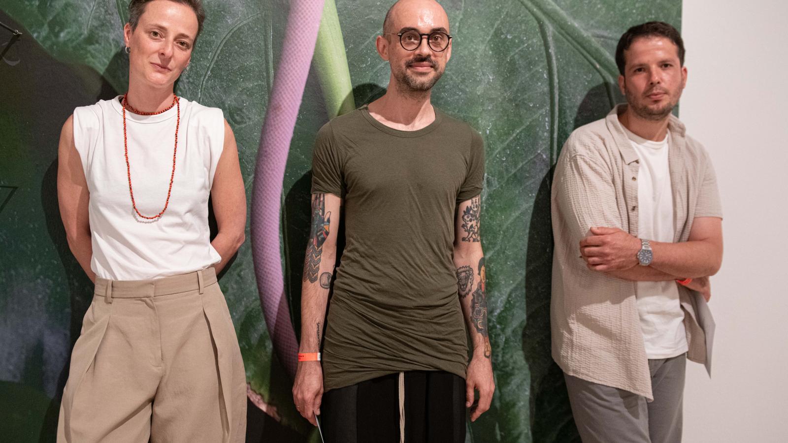 Az Esterházy Art Award 2025 három díjazottja: Vékony Dorottya, Koós Gábor és Pap Gábor
