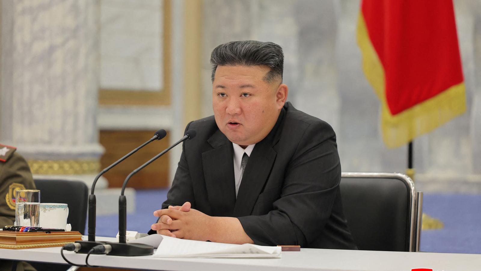 Kim Dzsongun észak-koreai vezető