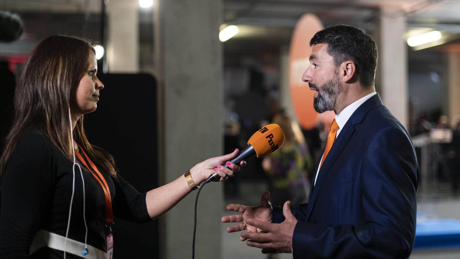 Hidvéghi Balázs, a Miniszterelnöki Kabinetiroda parlamenti államtitkára - Korábbi felvétel 