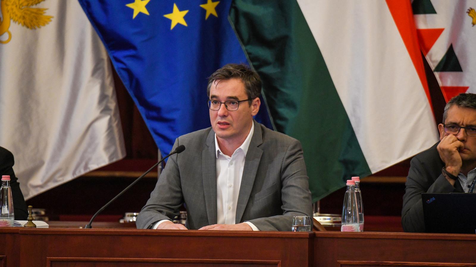 Karácsony Gergely a június 25-i közgyűlésen 