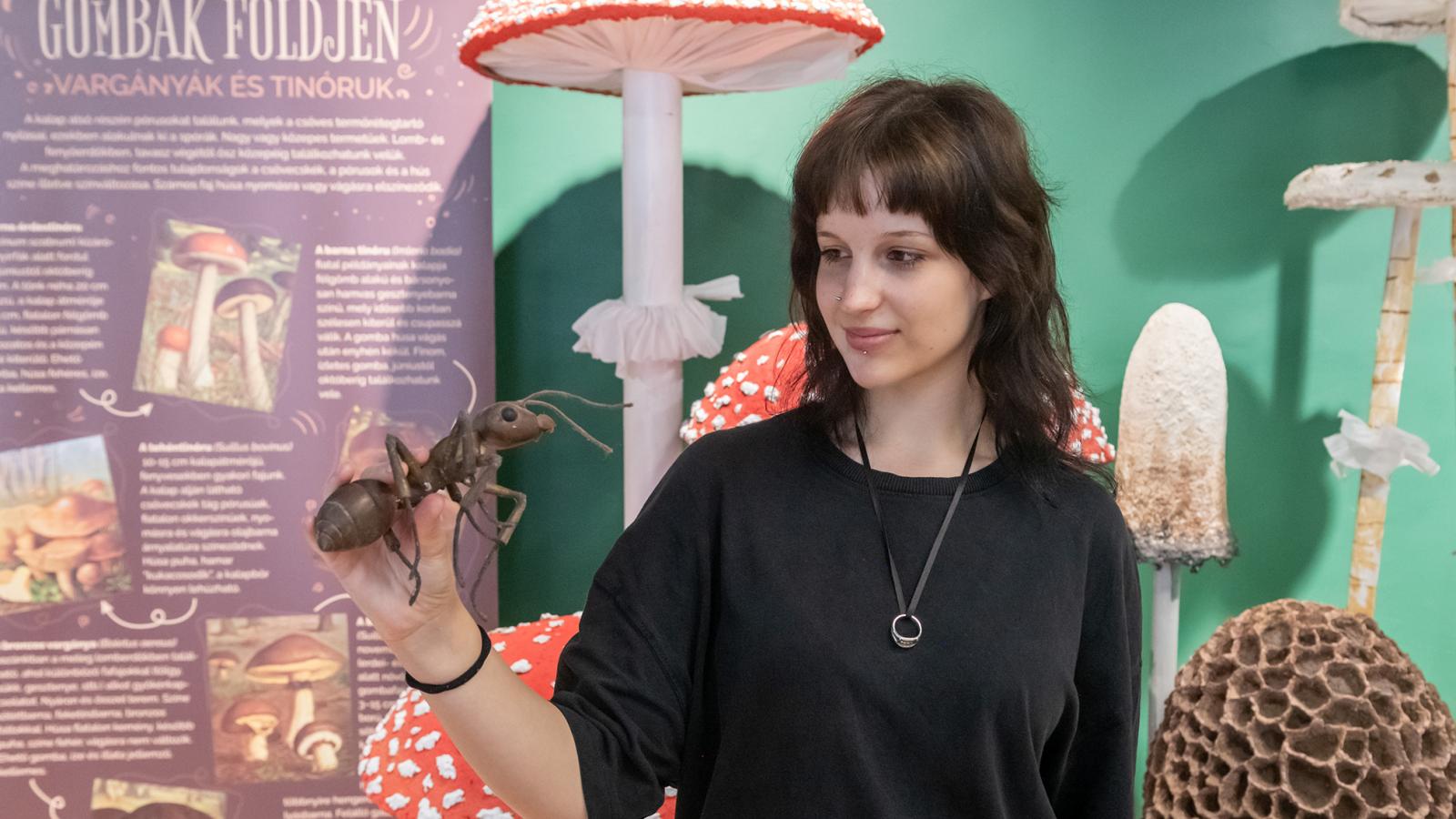 Dusnoki Anna kurátor, ArtEnto Ökocentrum