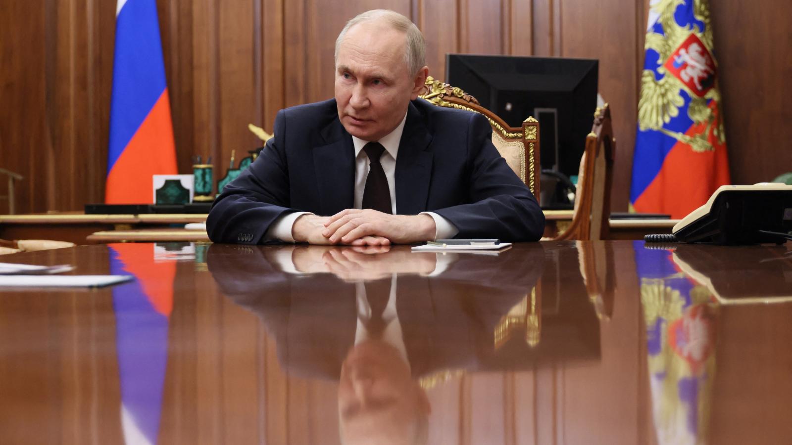 Vlagyimir Putyin 2025. július 7-én