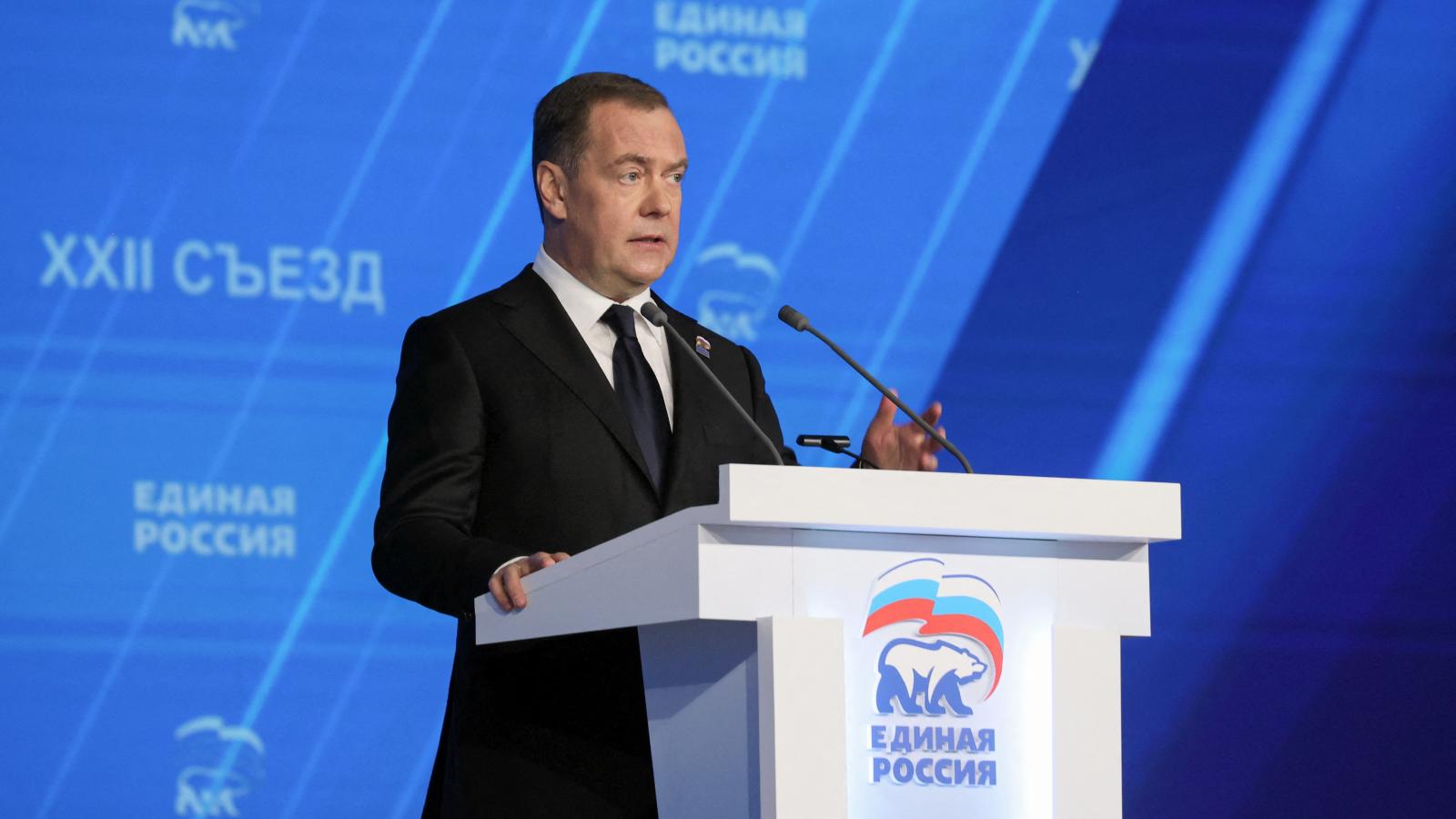 Dmitrij Medvegyev, Moszkvában 2024. december 14-én