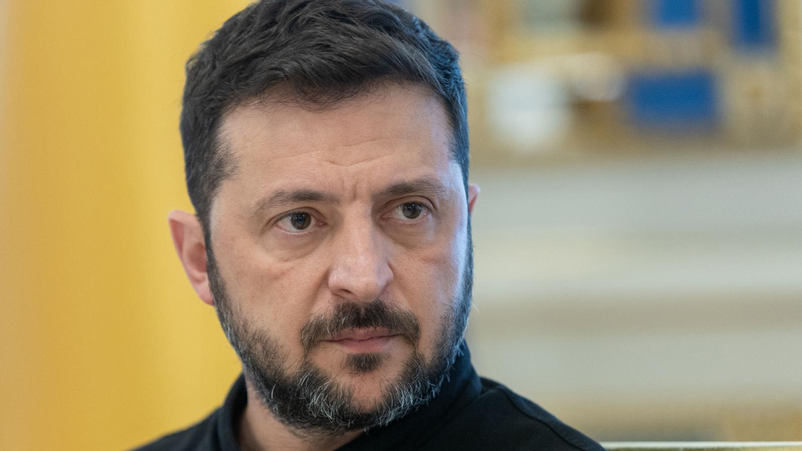 Volodimir Zelenszkij ukrán elnök