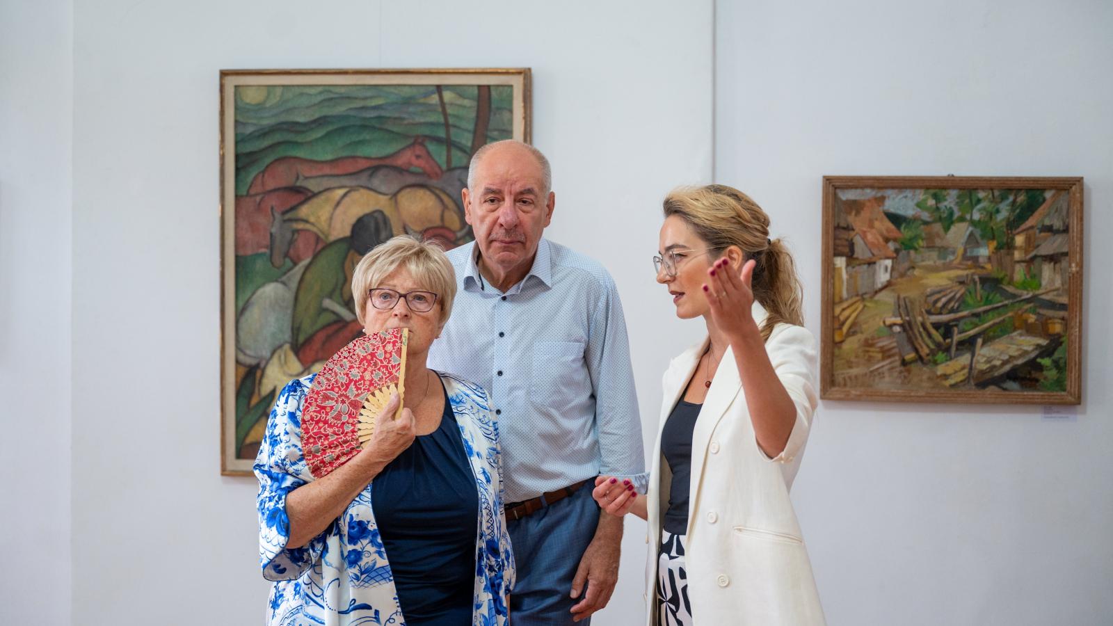 Illusztráció: Nagy Zsuzsanna és Sulyok Tamás múzeumban 
