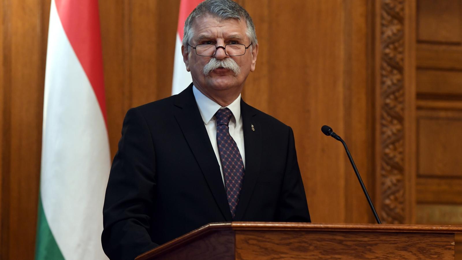 Kövér László egy  korábbi országházi eseményen