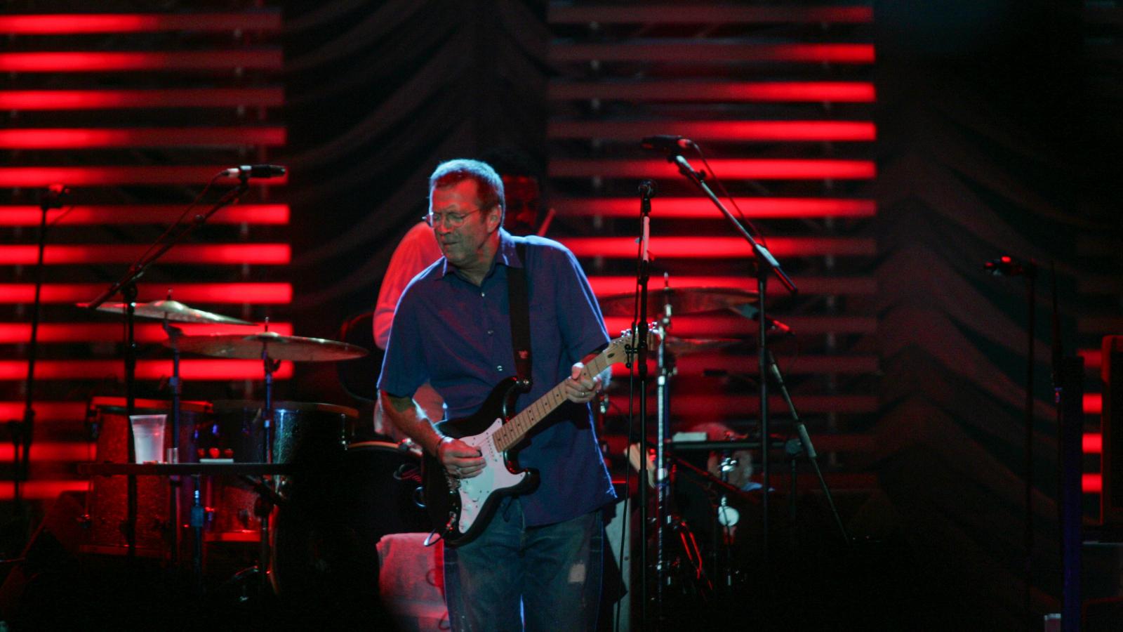 Eric Clapton Budapesten 2006. július 18-án 