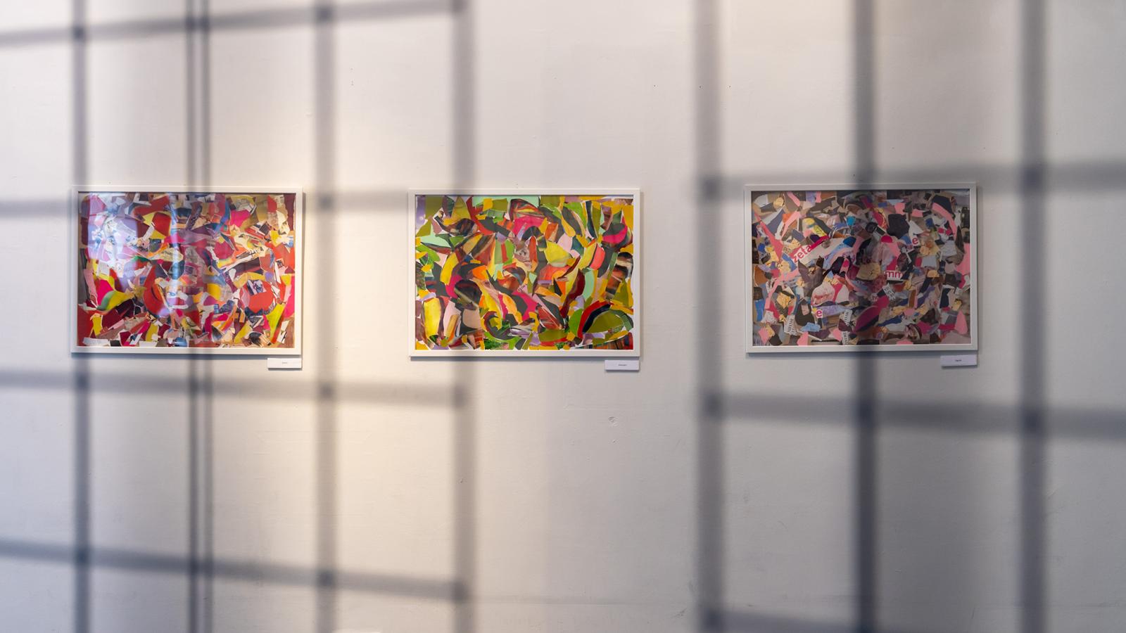 Péntek Orsolya sorozata egy szubjektív európai körkép;A színek és formák kavalkádja az adott helyszín érzetét akarja átadni