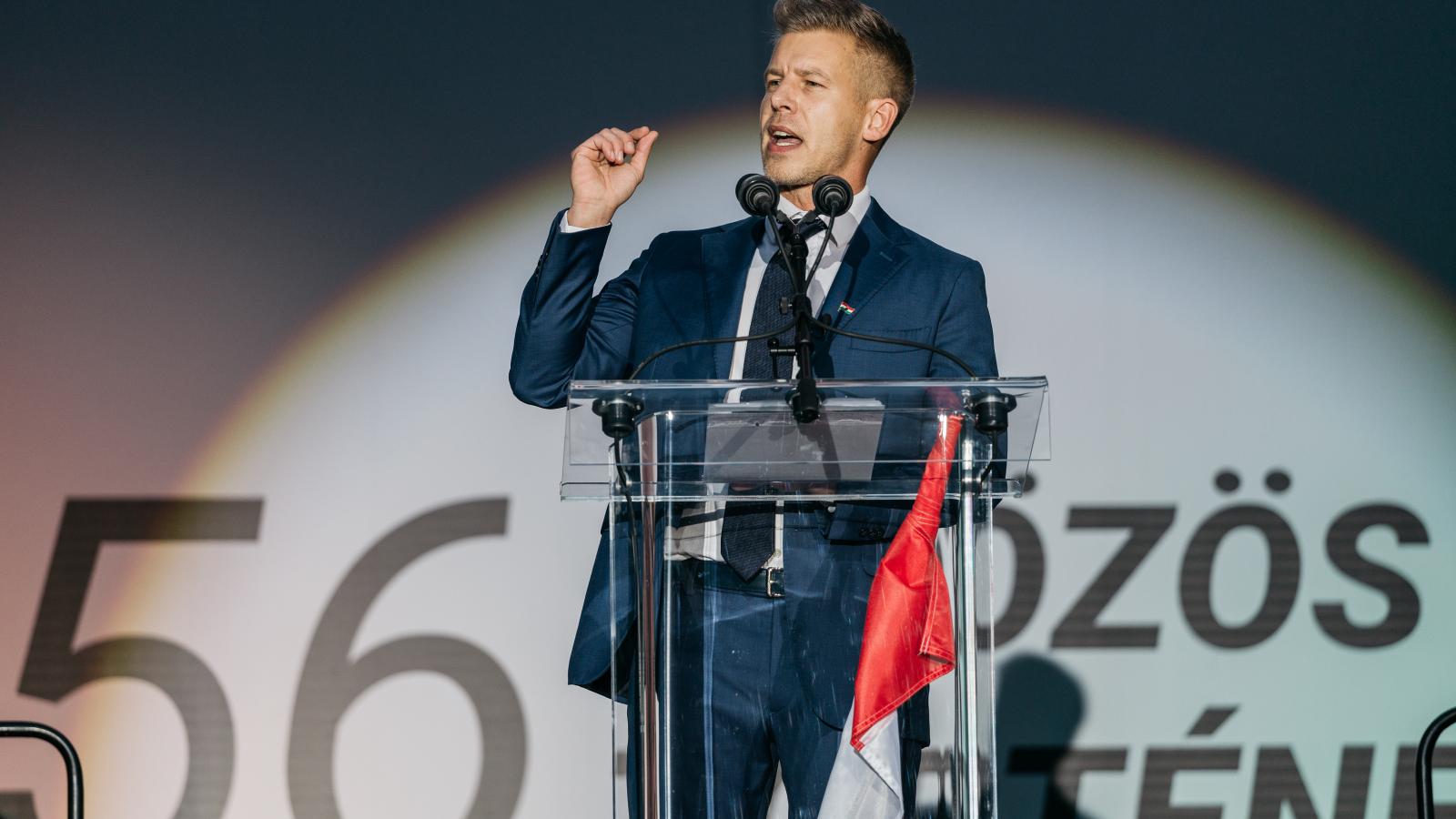 Magyar Péter 2024. október 23-án