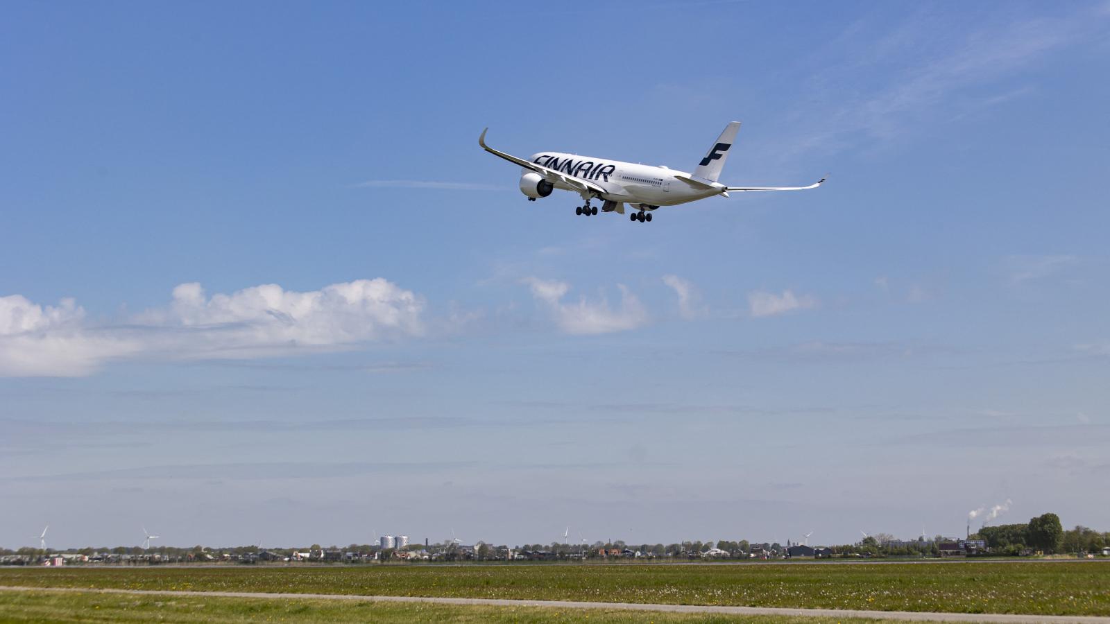 Felszállás az amszterdami repülőtérről. Képünk illusztráció.