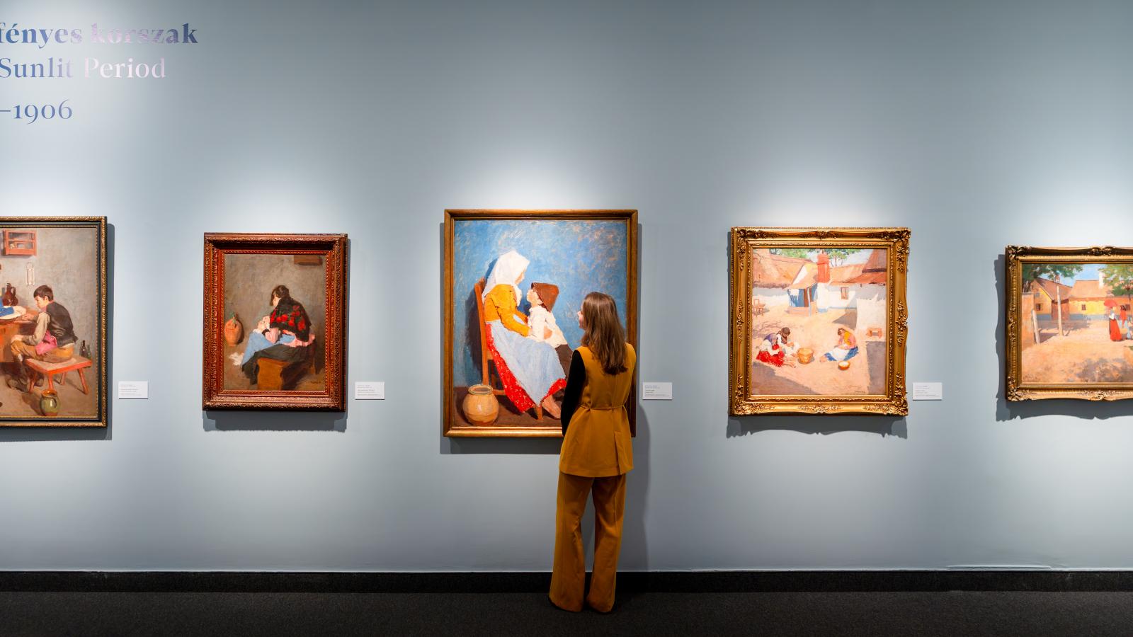 A Napfényes korszak műveinek fő témája is a tisztes szegénység és a paraszti élet