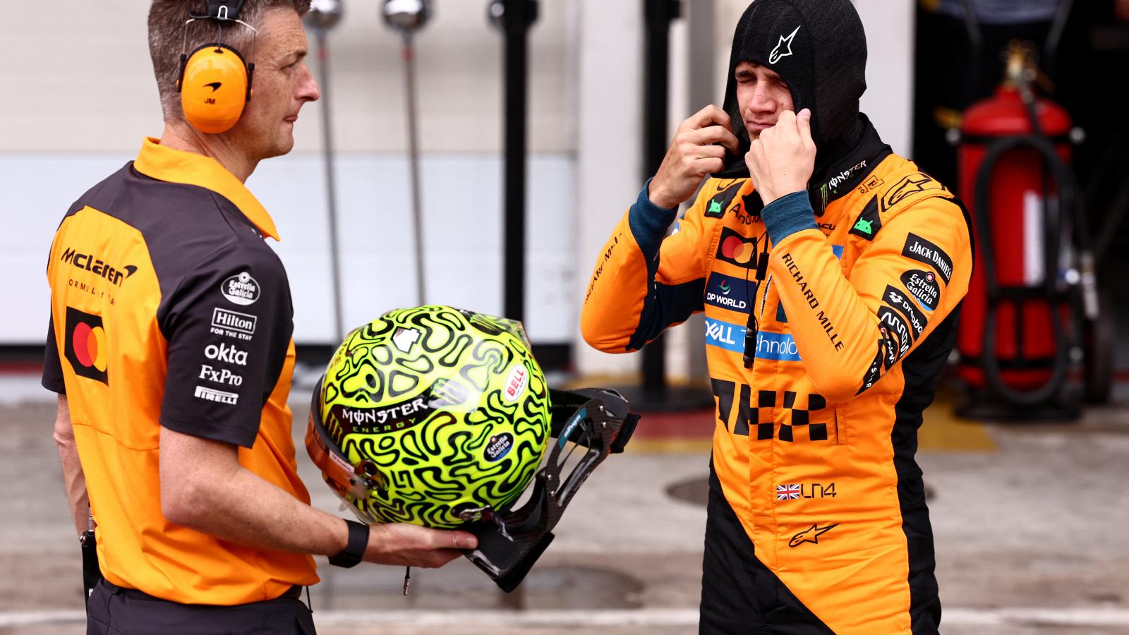 Az időmérőn Lando Norris volt a leggyorsabb, idén már hatodszor