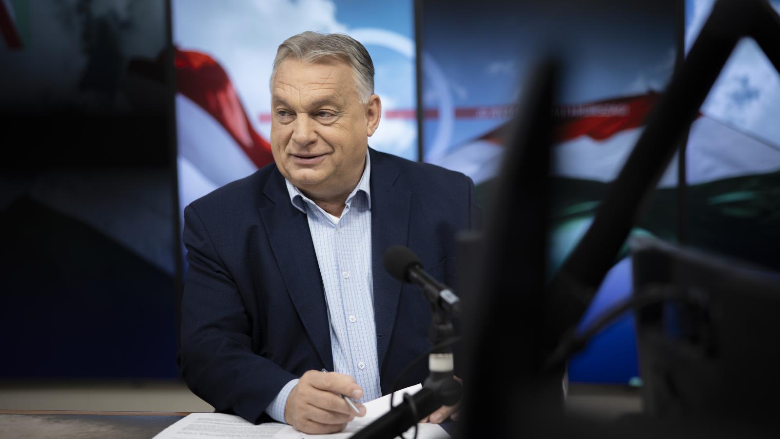 Orbán Viktor miniszterelnök a Kossuth rádióban október 31-én