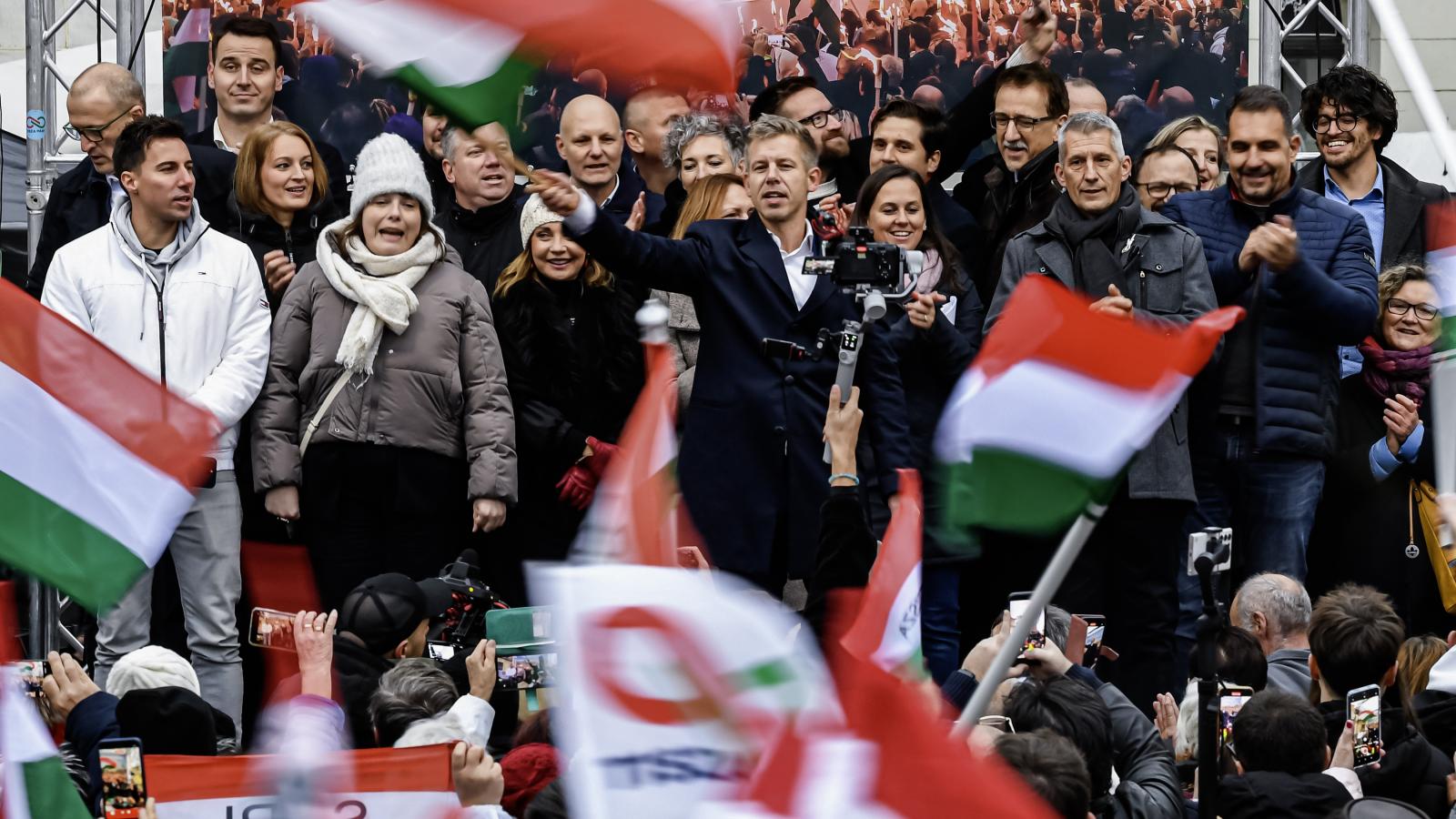 A Tisza Párt országjáró rendezvénye Győrben november 15-én