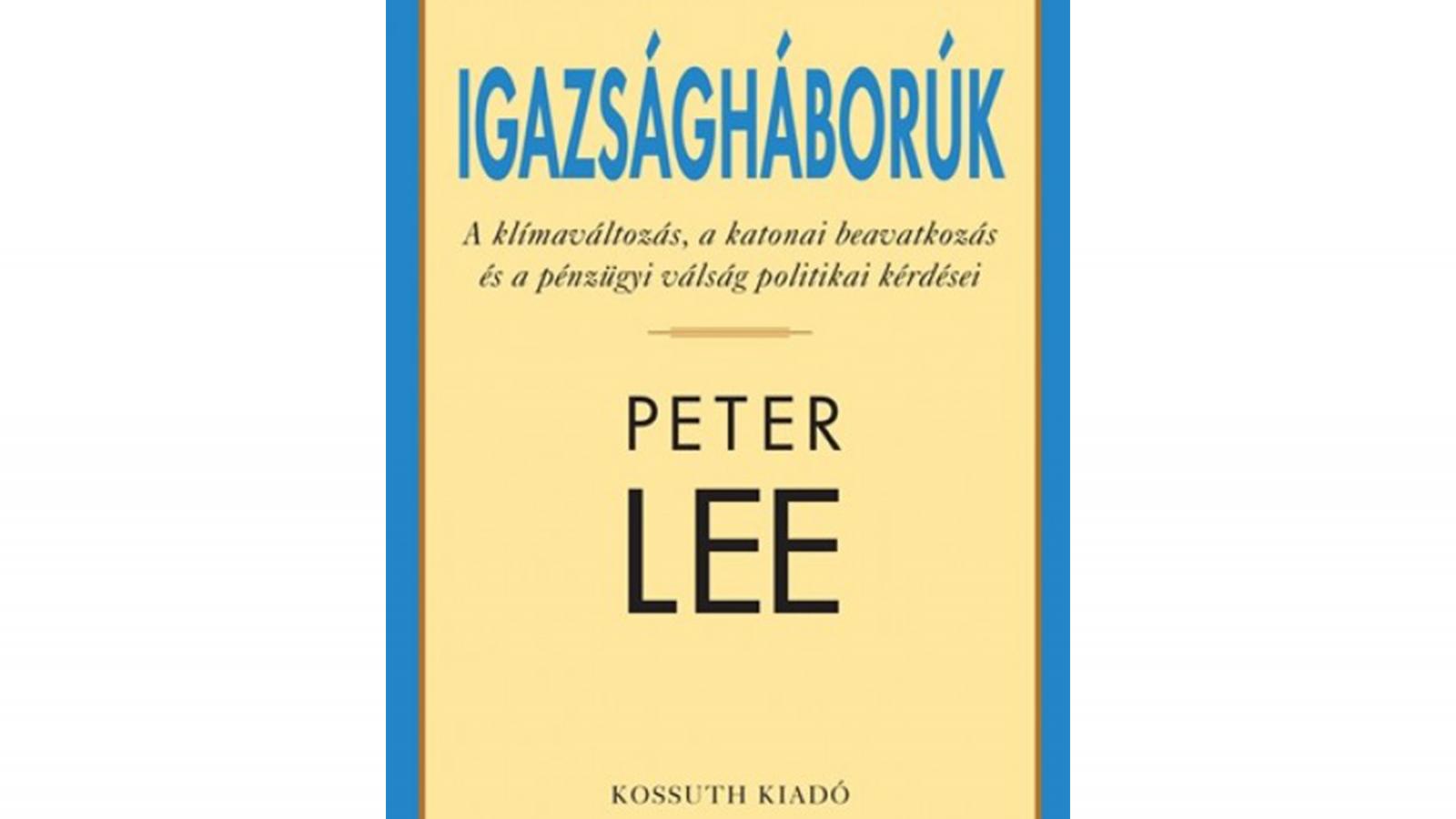 A brit szerző, Peter Lee szakterülete az etika és a politikaelmélet