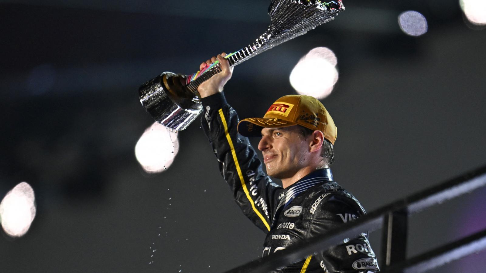 A győztes Max Verstappen