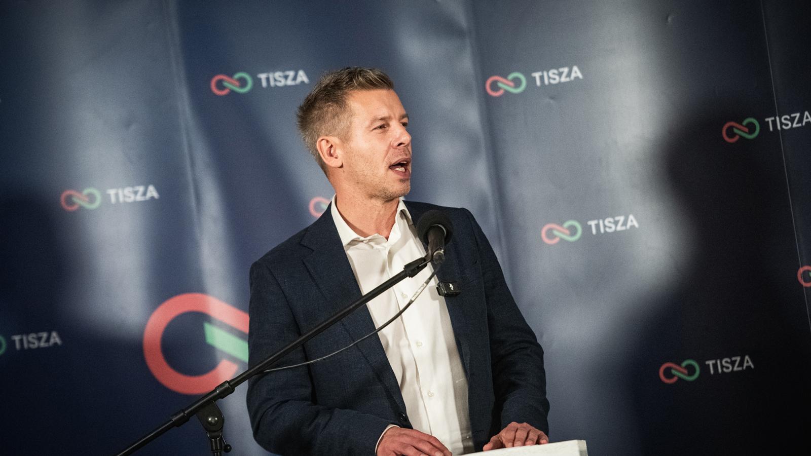 Magyar Péter országjárása egyik korábbi állomásán