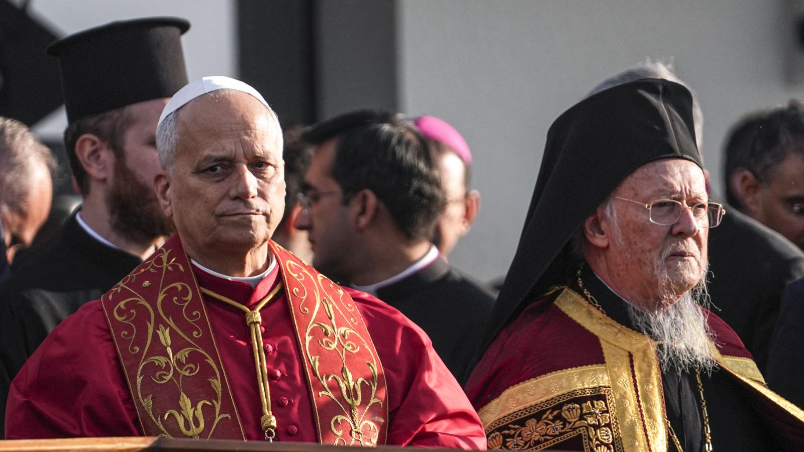 XIV. Leó és Bartholomaiosz pátriárka szimbolikus helyszínen találkozott a keresztény egységért