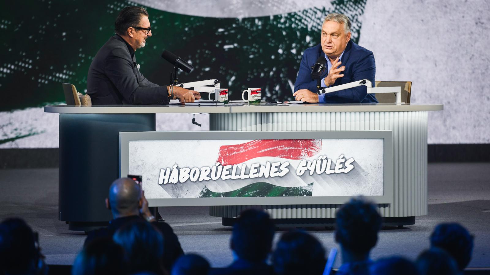 Orbán Viktor a Digitális Polgári Körök békegyűlésén Kecskeméten december 6-án