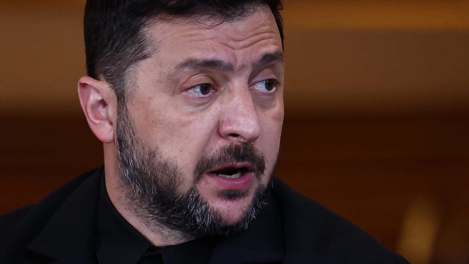 Volodimir Zelenszkij ukrán elnök