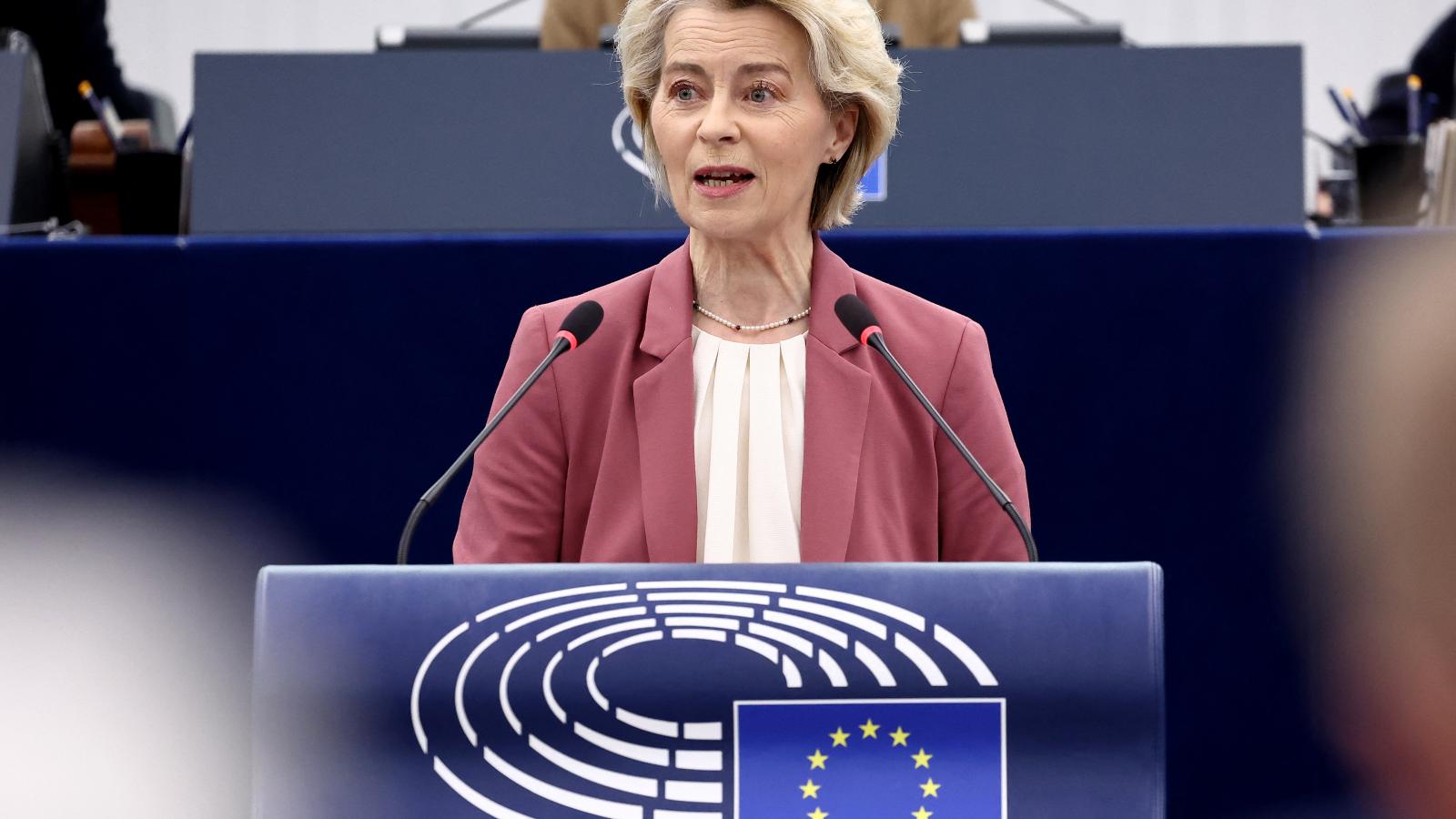 Ursula von der Leyen, az Európai Bizottság elnöke december 17-én.
