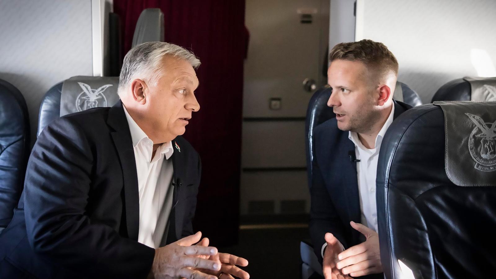 Orbán Viktor és Bohár Dániel